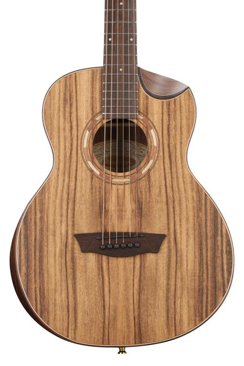 Washburn G 55 Mini Acoustic Guitar Koa Sweetwater