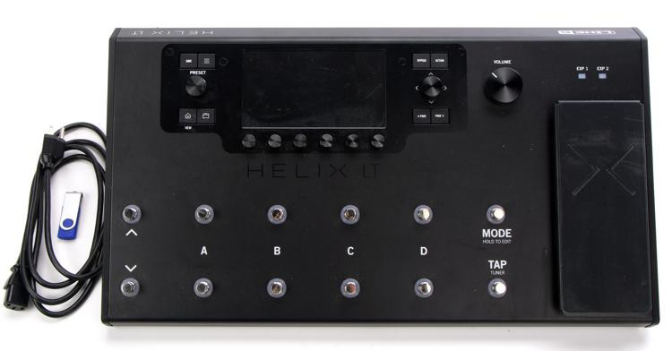 Line Helix Lt Guitar Multi Effects Processor Reviews Sweetwater