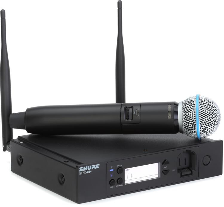 Shure Glxd R Digital Wireless Handheld System With Beta A Capsule