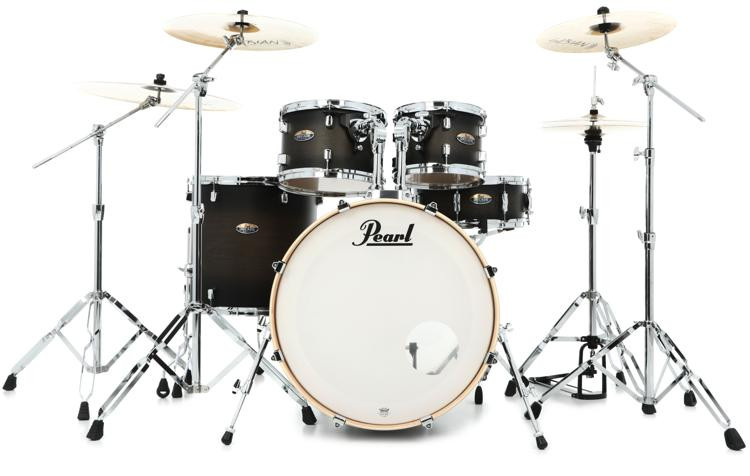 Pearl Decade Maple Dmp Sp C Piece Shell Pack With Snare Drum