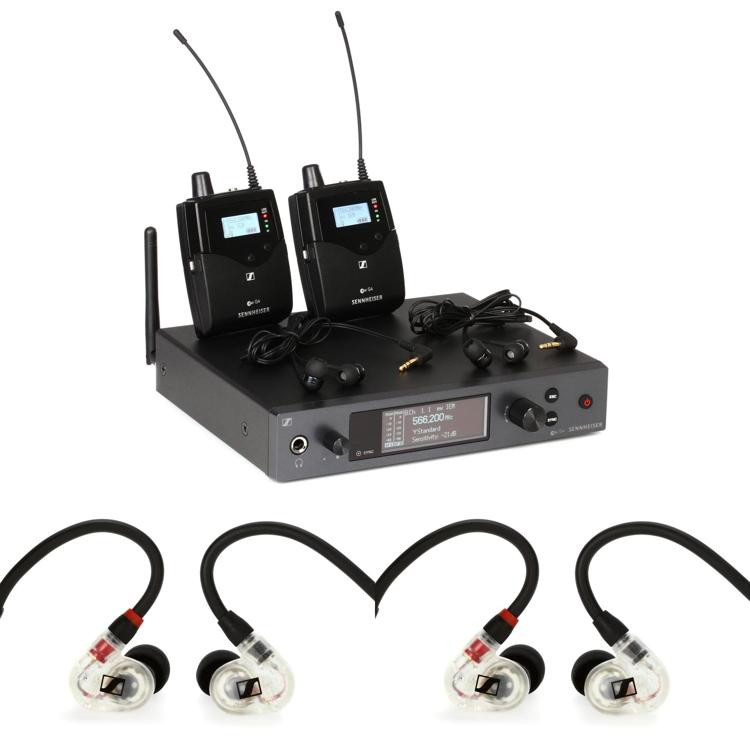 Sennheiser Ew Iem G Twin Wireless In Ear Monitoring System Bundle A