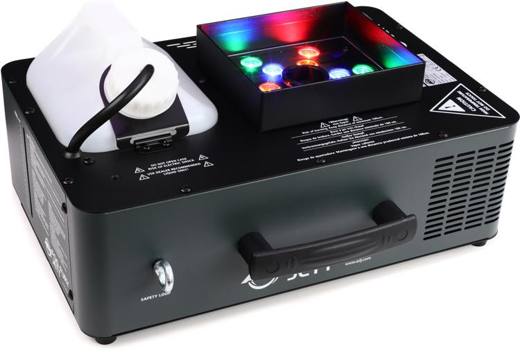 ADJ Fog Fury Jett RGBA Illuminated Vertical Fog Machine Sweetwater