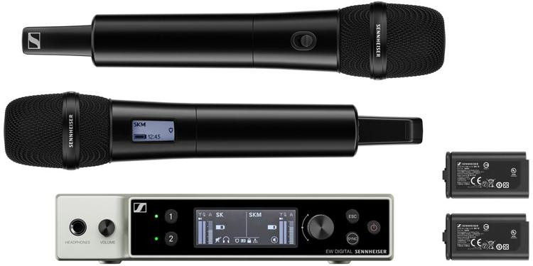 Sennheiser Ew Dx S Set Dual Handheld Microphone System V Band