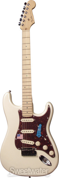 Fender American Deluxe Stratocaster Olympic White Pearl Sweetwater