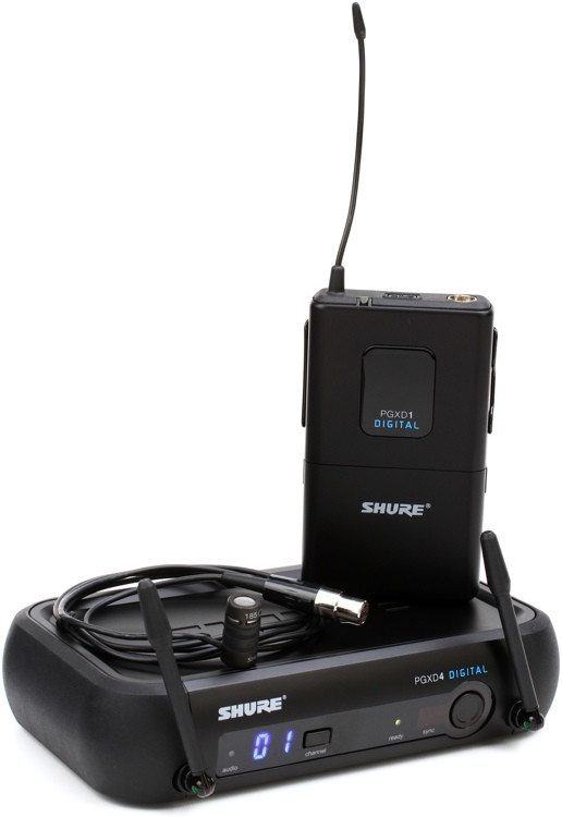 Shure Pgxd Wireless Lavalier Microphone System Sweetwater