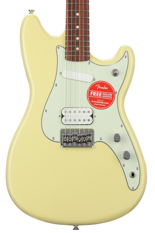 Fender Duo Sonic HS Canary Diamond With Pau Ferro Fingerboard