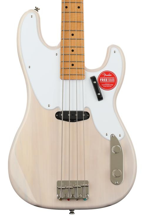 Squier Classic Vibe 50s Precision Bass White Blonde Sweetwater