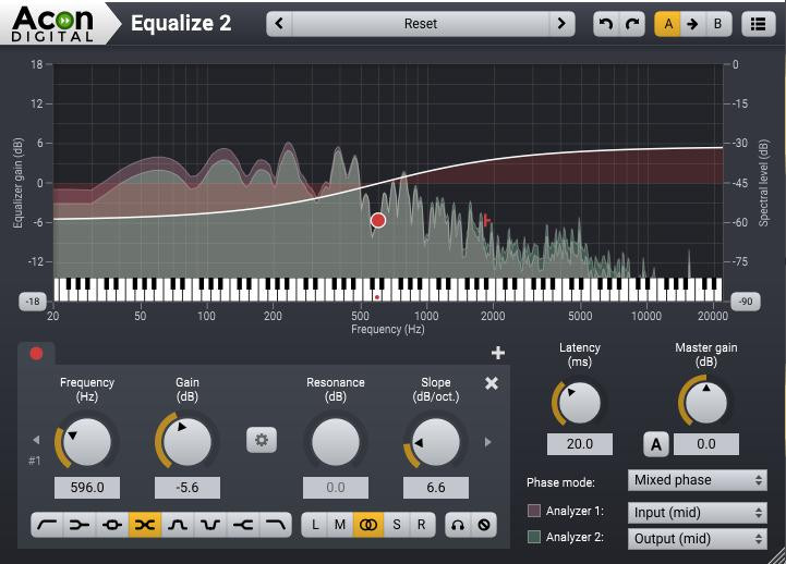 Acon Digital Equalize Parametric Eq Plug In Sweetwater