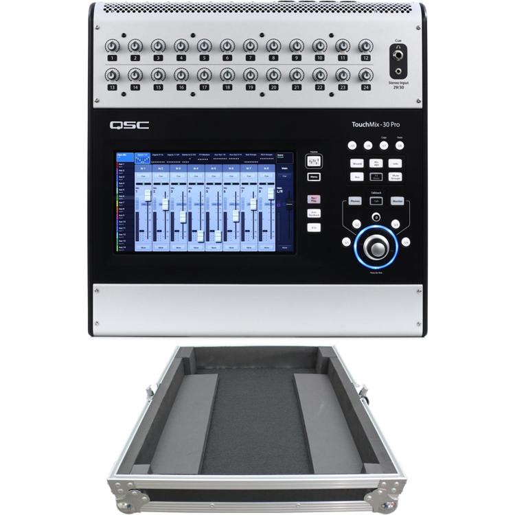 Qsc Touchmix Pro Channel Touchscreen Digital Mixer With Road Case