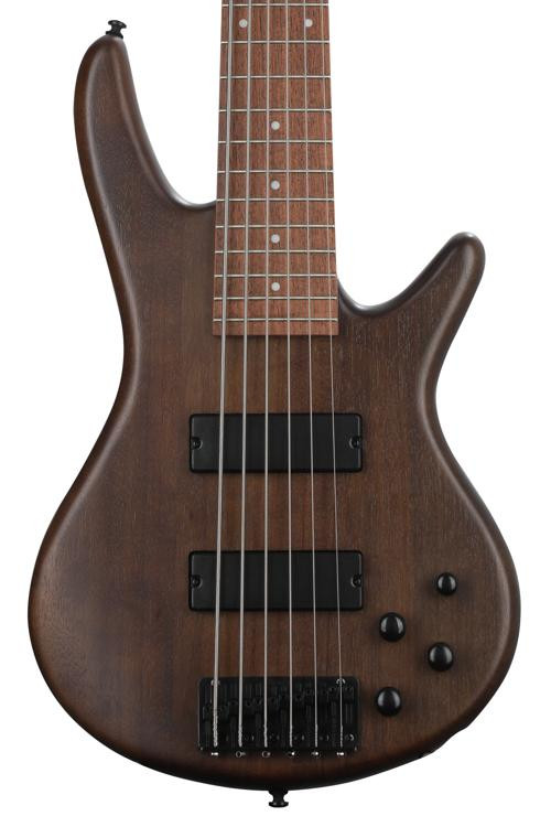 Ibanez Gio Gsr Bwnf Bass Guitar Walnut Flat Sweetwater