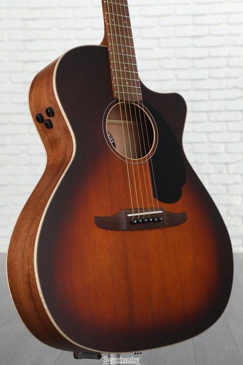 Fender Newporter Special Acoustic Electric Guitar Honey Burst