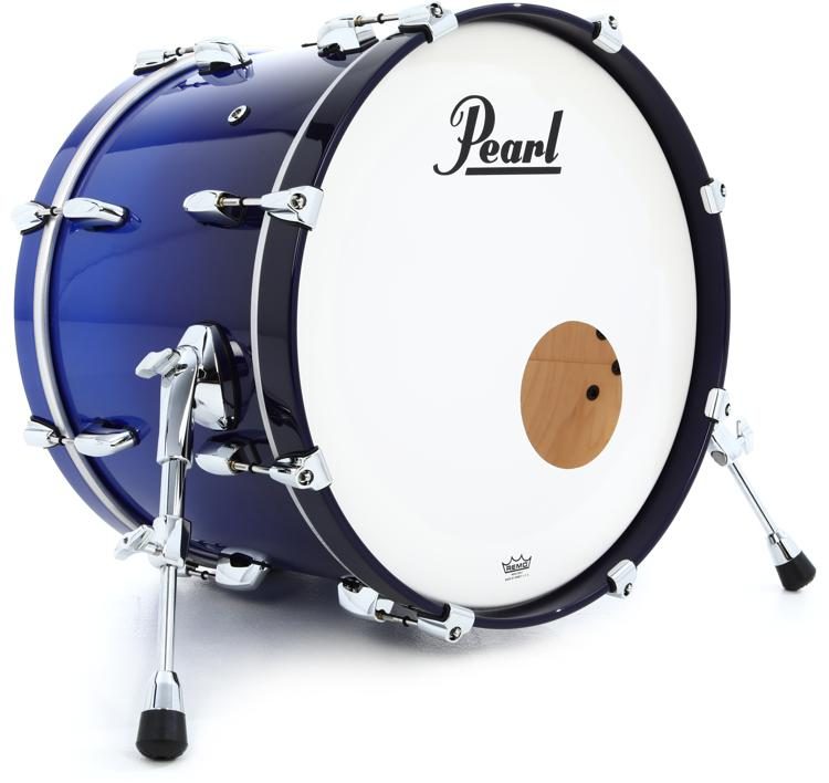 Pearl Masters Maple Pure Bass Drum Inches X Inches Kobalt Blue