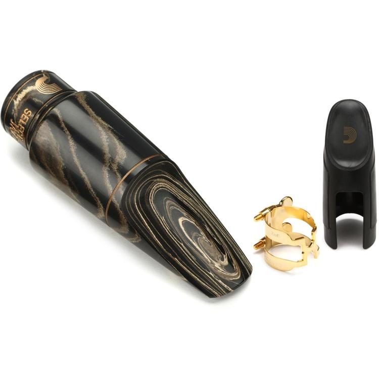 D Addario MJS D6M MB Select Jazz Marble Alto Saxophone Mouthpiece With