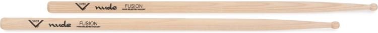 Vater Nude Series Hickory Drumsticks Fusion Wood Tip Sweetwater