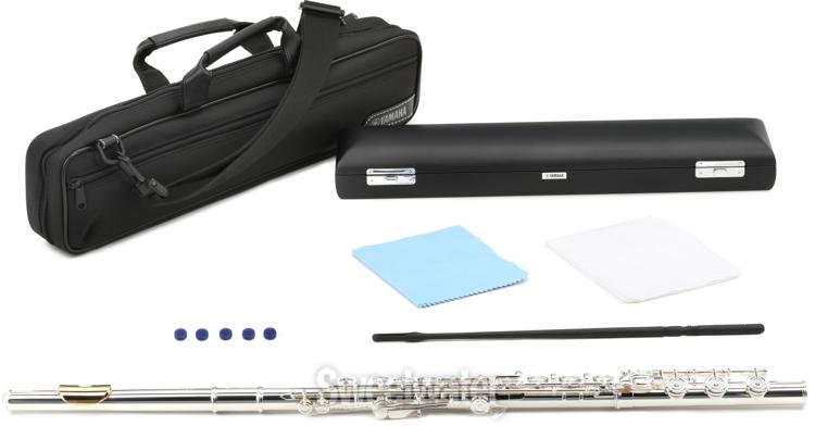 Yamaha YFL 362H Intermediate Flute With Gold Plated Lip Plate Sweetwater