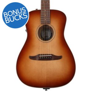 Fender Malibu Classic Acoustic-Electric Guitar - Aged Cognac Burst