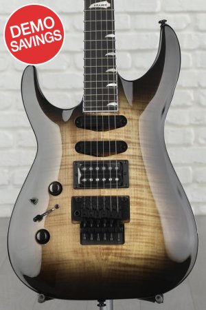 Photo of Kramer SM-1 Figured Left-handed Electric Guitar - Black Denim Perimeter