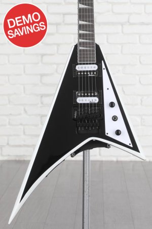 Photo of Jackson Rhoads JS32 Electric Guitar - Black with White Bevels