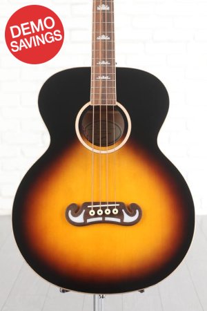 Photo of Epiphone El Capitan J-200 Studio Acoustic-electric Bass Guitar - Aged Vintage Sunburst