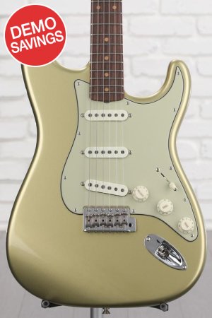 Photo of Fender Custom Shop Johnny A. Signature Stratocaster Electric Guitar - Lydian Gold Metallic