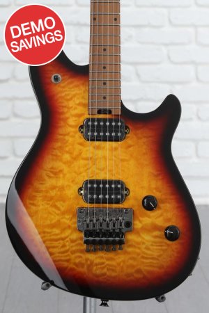 Photo of EVH Wolfgang Standard QM Electric Guitar - 3-tone Sunburst