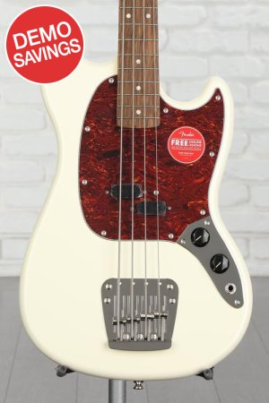 Photo of Squier Classic Vibe '60s Mustang Bass - Olympic White