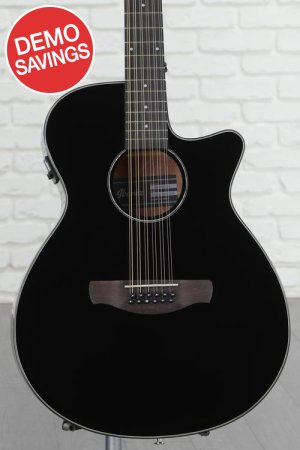 Photo of Ibanez AEG5012 12-string Acoustic-electric Guitar - Black
