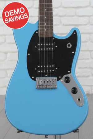 Photo of Squier Sonic Mustang HH Solidbody Electric Guitar - California Blue