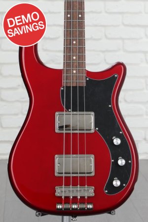 Photo of Epiphone Embassy Bass Guitar - Sparkling Burgundy