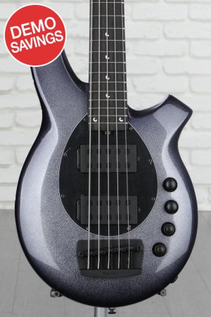 Photo of Ernie Ball Music Man Bongo 5 Bass Guitar - Eclipse Sparkle, Sweetwater Exclusive
