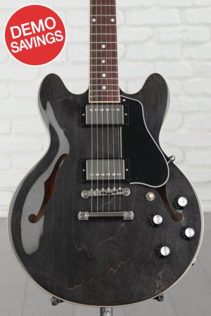 Photo of Gibson ES-339 Semi-hollowbody Electric Guitar - Trans Ebony