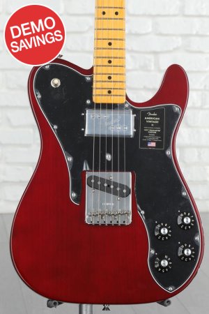 Photo of Fender American Vintage II 1977 Telecaster Custom Electric Guitar - Wine