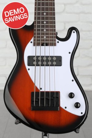 Photo of Kala Solidbody U-Bass 5-string Electric Bass Guitar - Tobacco Burst
