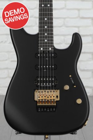 Photo of Charvel MJ San Dimas Style 1 HSS FR E Electric Guitar - Satin Black