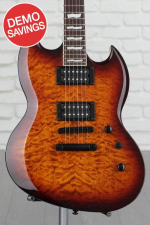 Photo of ESP LTD Viper-256 Electric Guitar - Dark Brown Sunburst