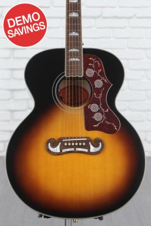 Photo of Epiphone J-200 Acoustic Guitar - Aged Vintage Sunburst Gloss