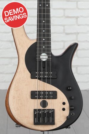 Photo of Fodera Yin Yang 4 Standard Bass Guitar - Blister Maple