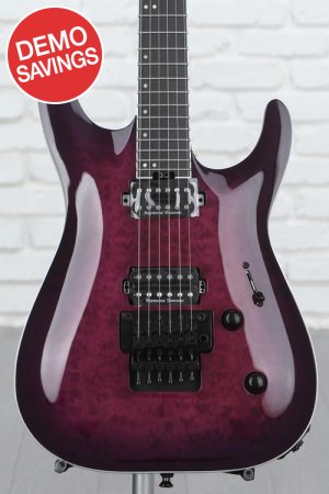 Photo of Jackson Pro Plus Series Dinky DKAQ Electric Guitar - Transparent Purple Burst