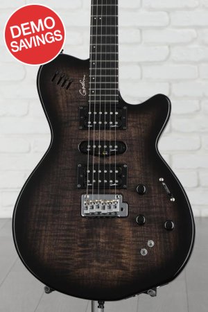Photo of Godin xtSA Multi-Voice Electric Guitar - Trans Black