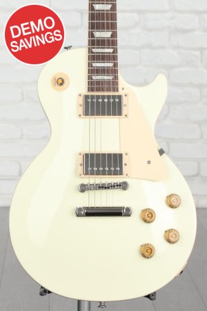 Photo of Gibson Les Paul Standard '50s Plain Top Electric Guitar - Classic White
