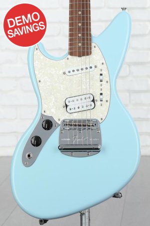 Photo of Fender Jag-Stang Left-handed Electric Guitar - Sonic Blue