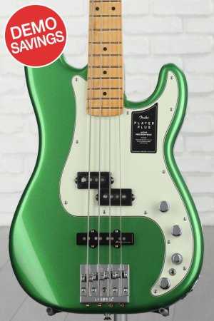 Photo of Fender Player Plus Active Precision Bass - Cosmic Jade with Maple Fingerboard