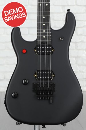 Photo of EVH 5150 Standard Left-handed Electric Guitar - Stealth Black with Ebony Fingerboard
