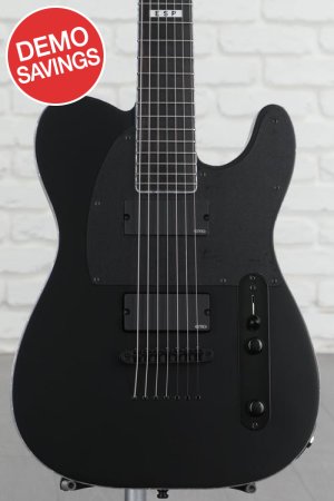 Photo of ESP E-II T-B7 Baritone Electric Guitar - Black Satin
