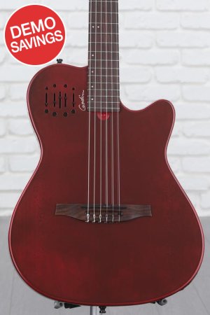 Photo of Godin Multiac Mundial Nylon Acoustic-electric Guitar - Aztek Red