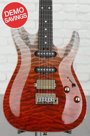 Photo of Schecter California Classic Solidbody Electric Guitar - Bengal Fade