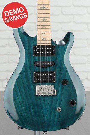 Photo of PRS SE Swamp Ash Special Electric Guitar - Iris Blue