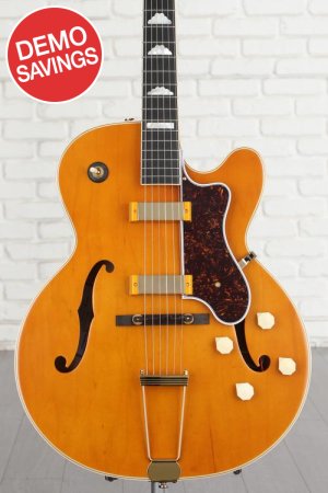 Photo of Epiphone 150th Anniversary Zephyr DeLuxe Regent Hollowbody Electric Guitar - Aged Antique Natural