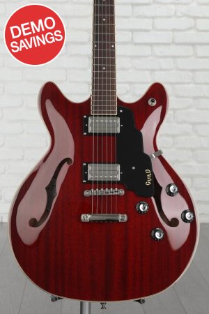 Photo of Guild Starfire I DC Semi-hollow Electric Guitar - Cherry Red