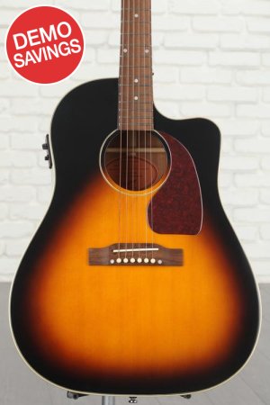 Photo of Epiphone J-45 EC Acoustic Guitar - Aged Vintage Sunburst Gloss